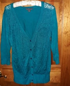 Covington Turquoise Cardigan